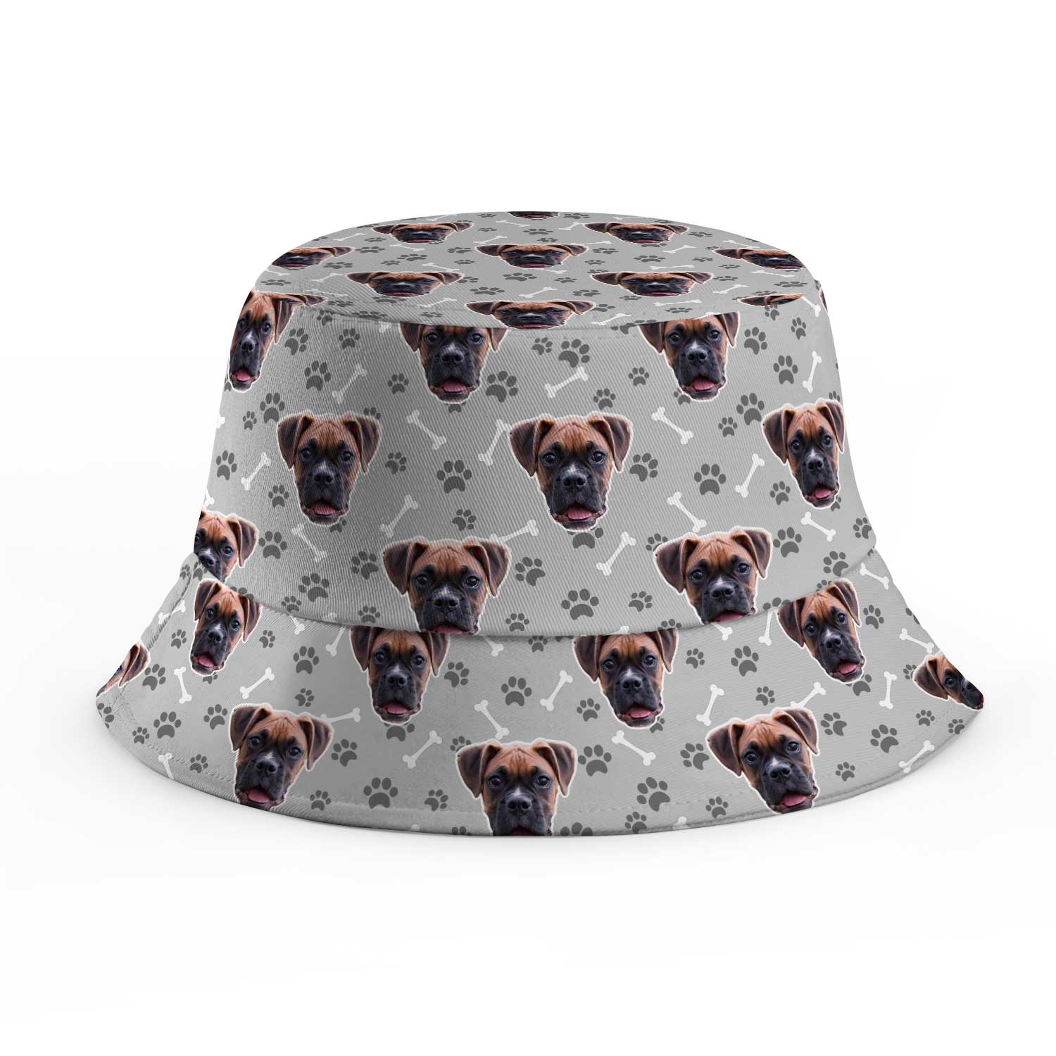 custom dog bucket hat