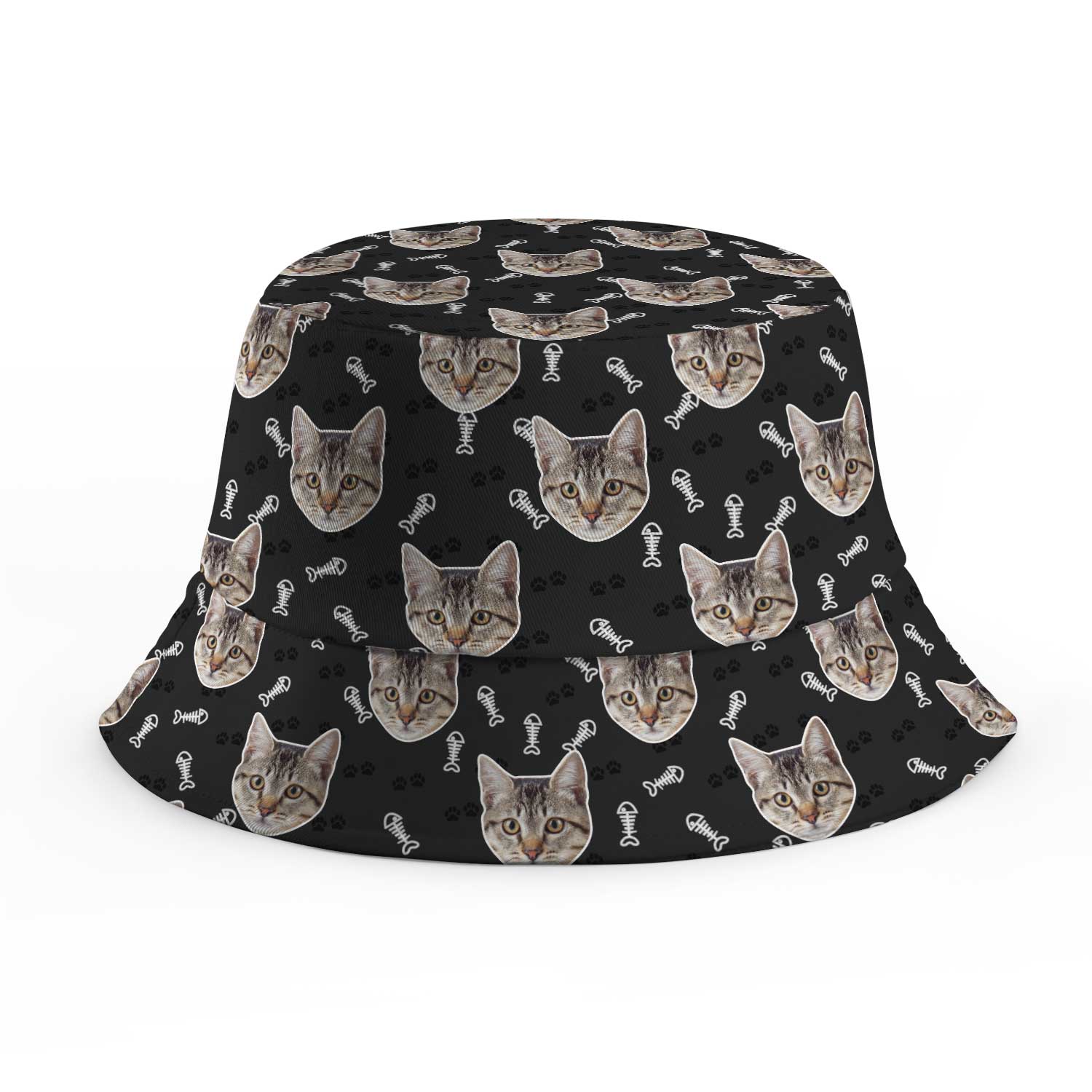 custom cat bucket hat