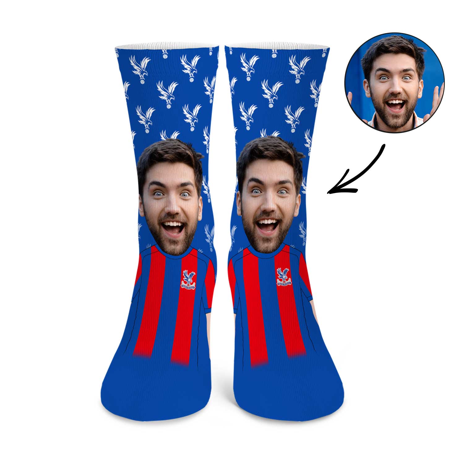 Crystal Palace Fan Socks