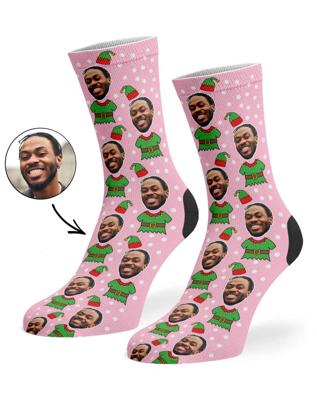 Elf Face Socks