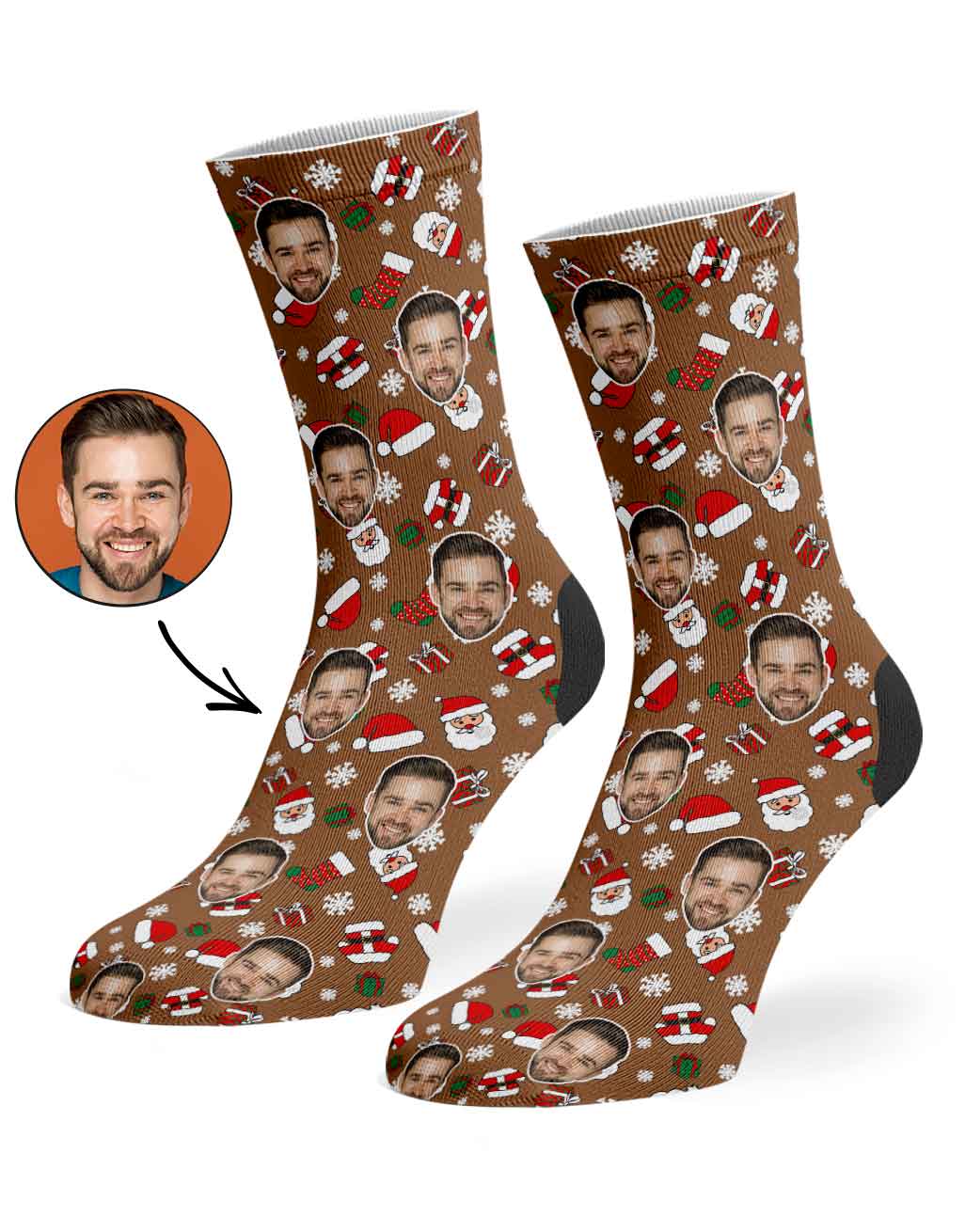 Santa Me Socks