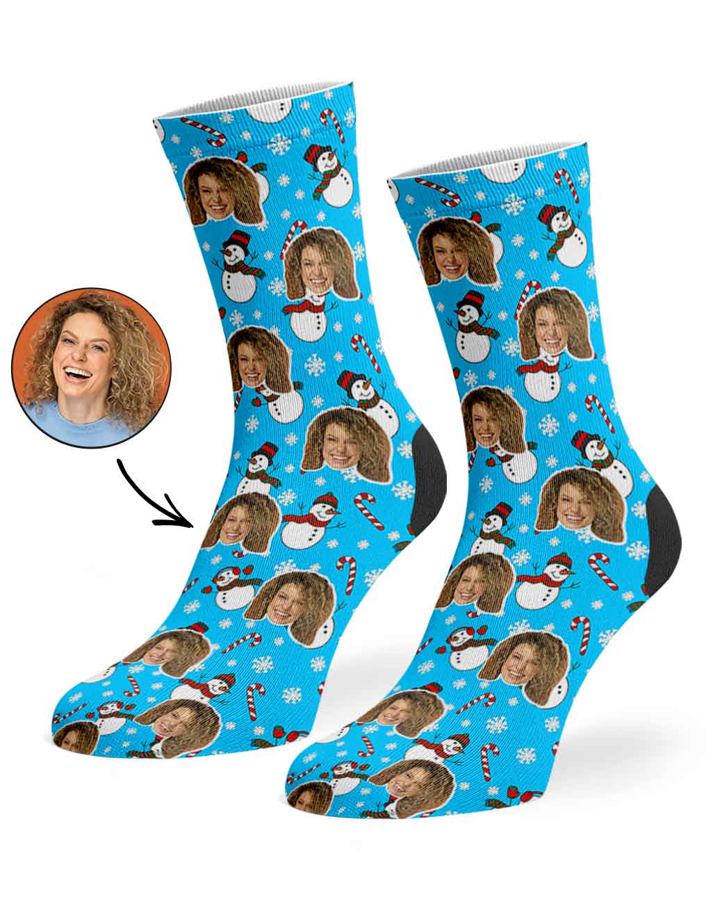 Snowman Me Socks