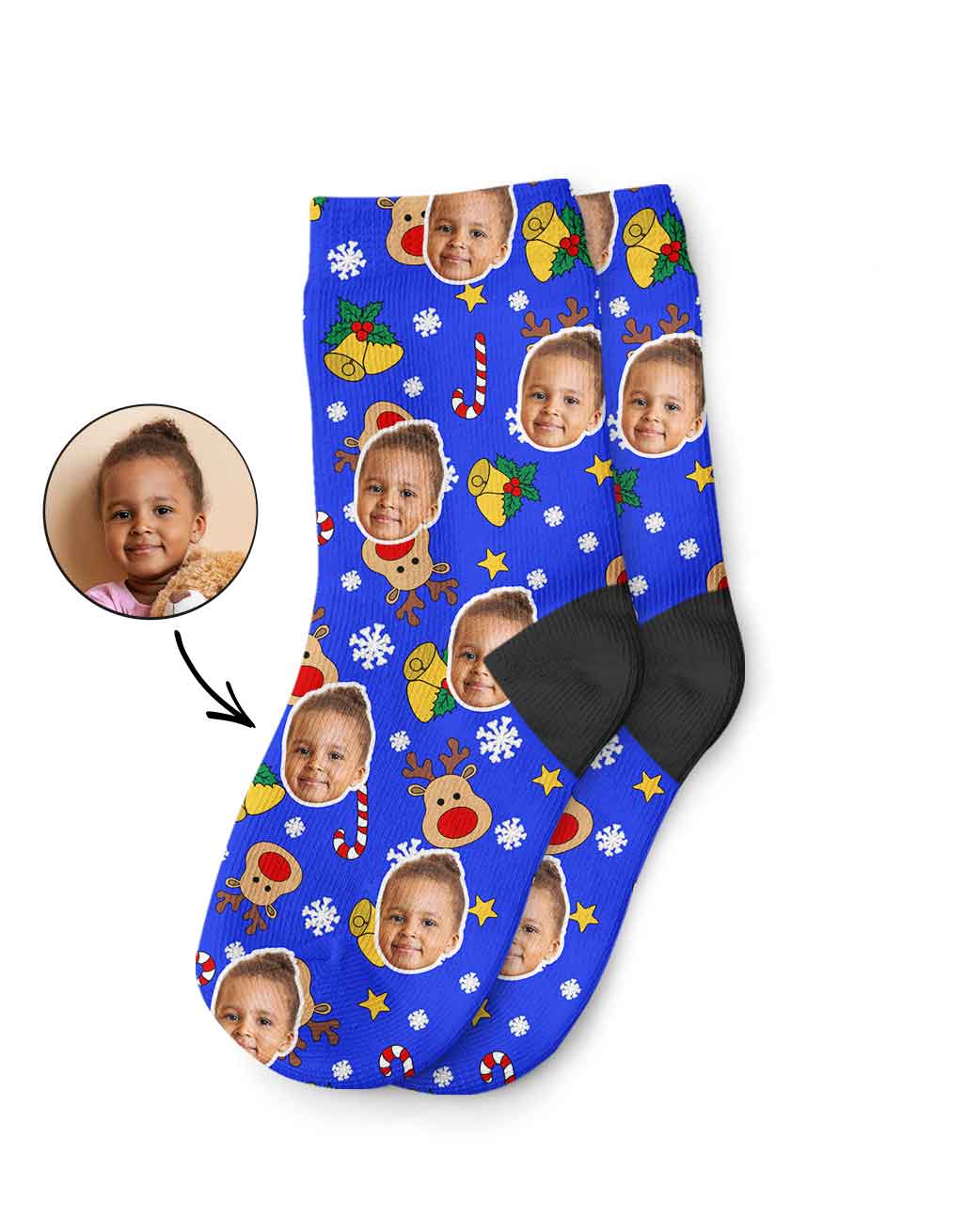 Reindeer Me Kids Socks