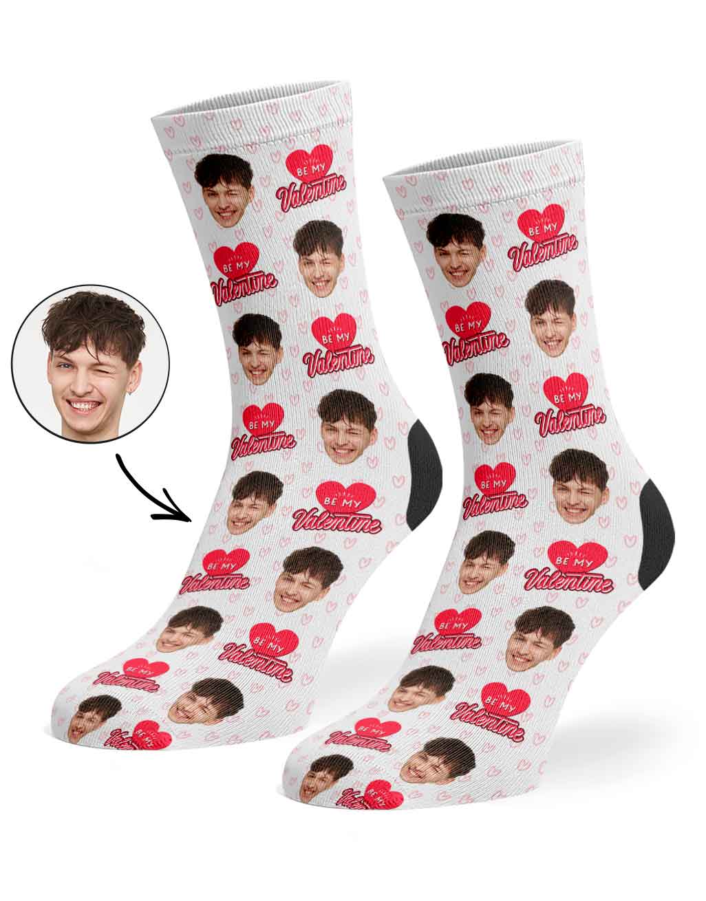 Be My Valentine Socks