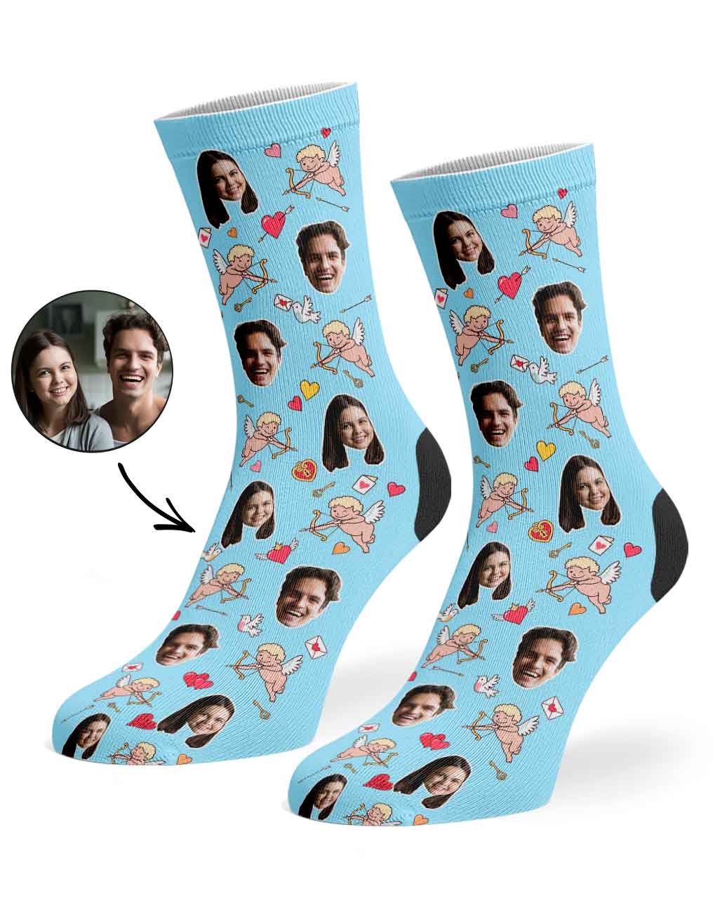 Cupid Girl Socks