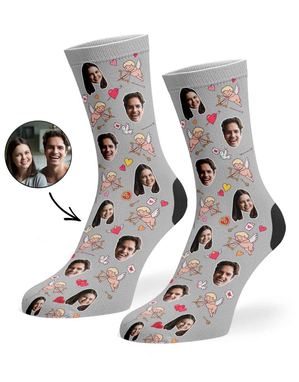 Cupid Girl Socks