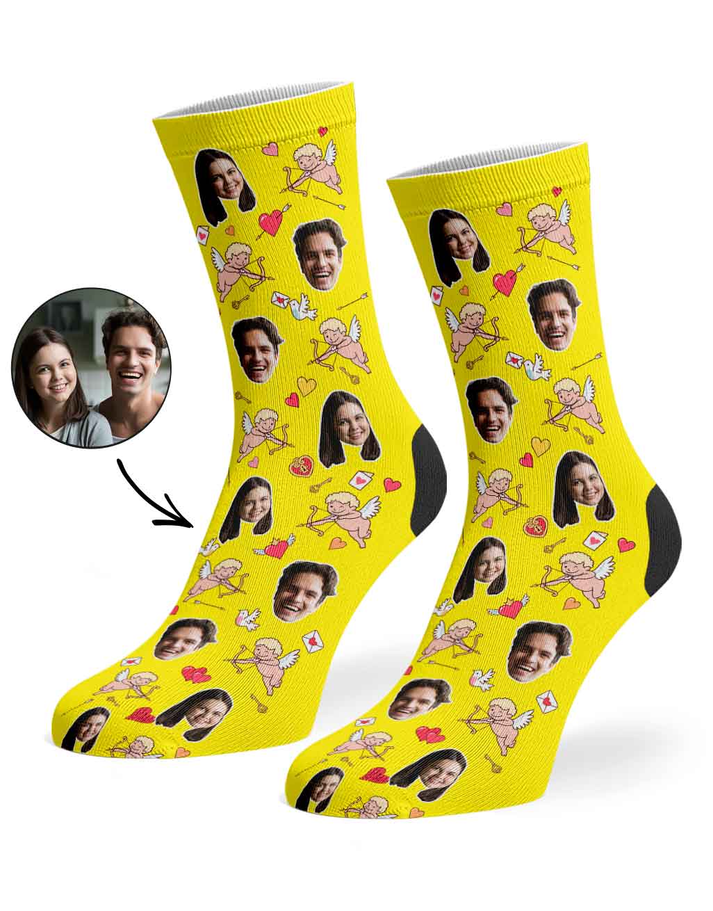 Cupid Girl Socks