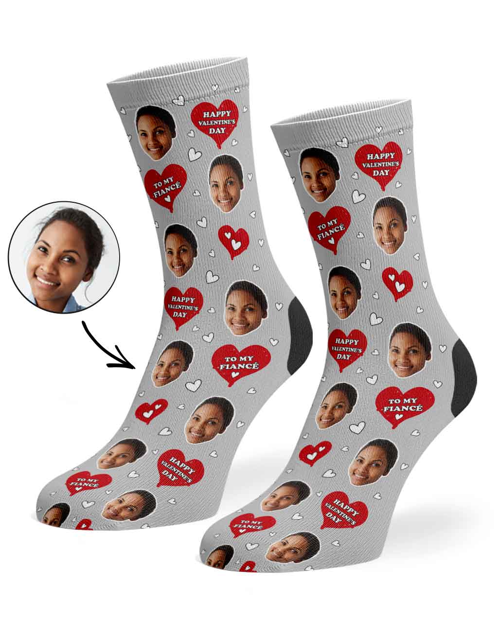 Valentines Fiancé Socks