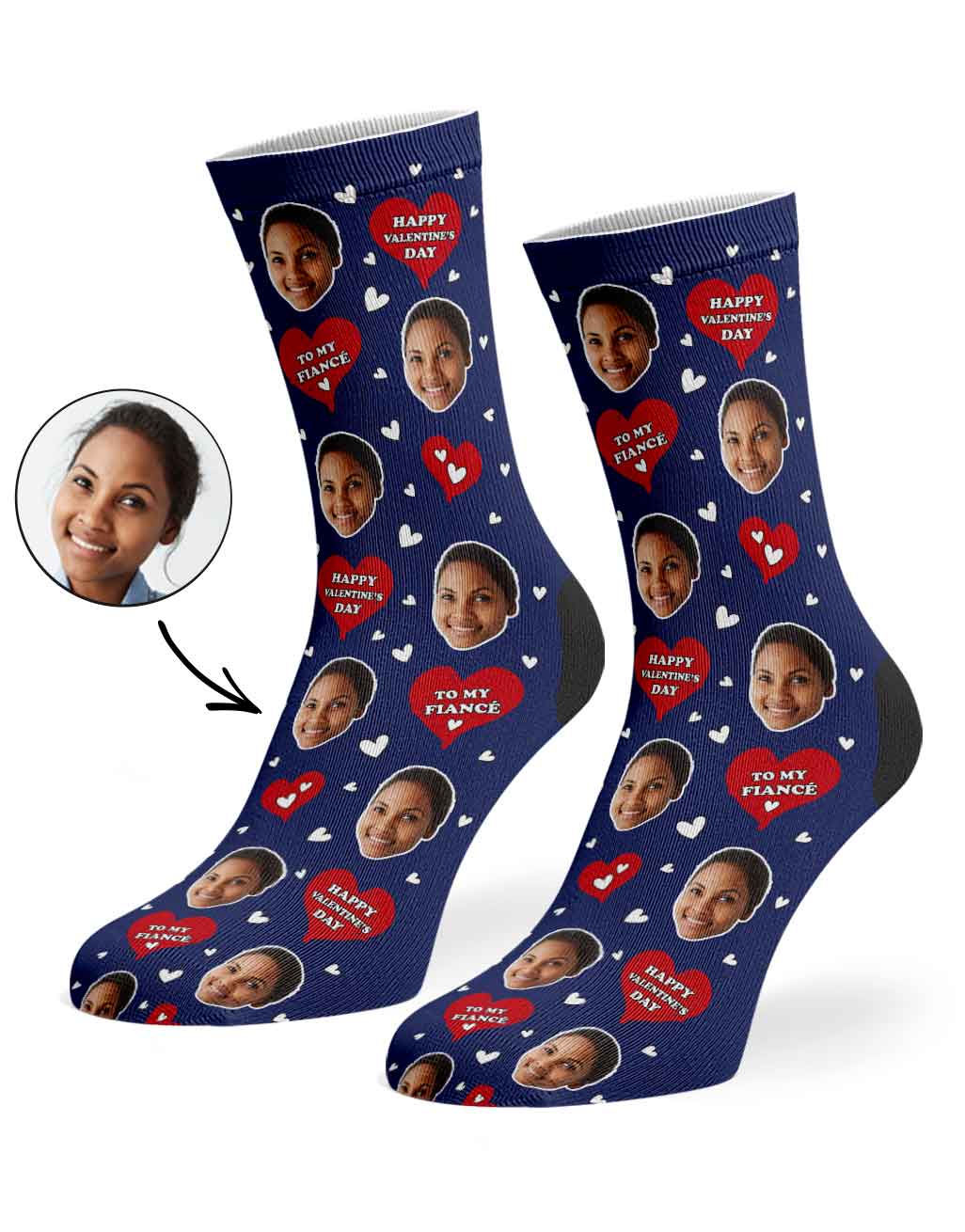 Valentines Fiancé Socks