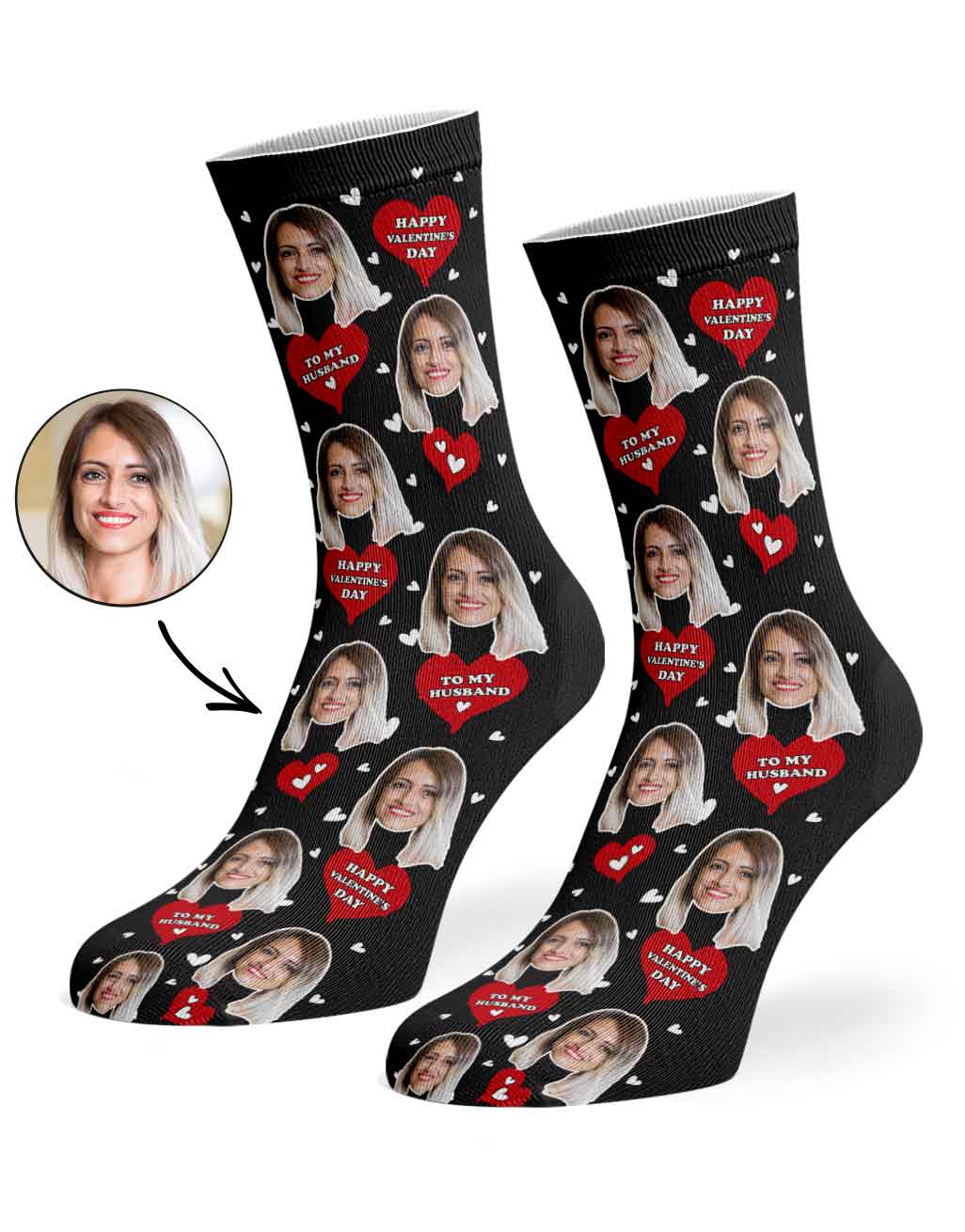 Valentines Husband Socks