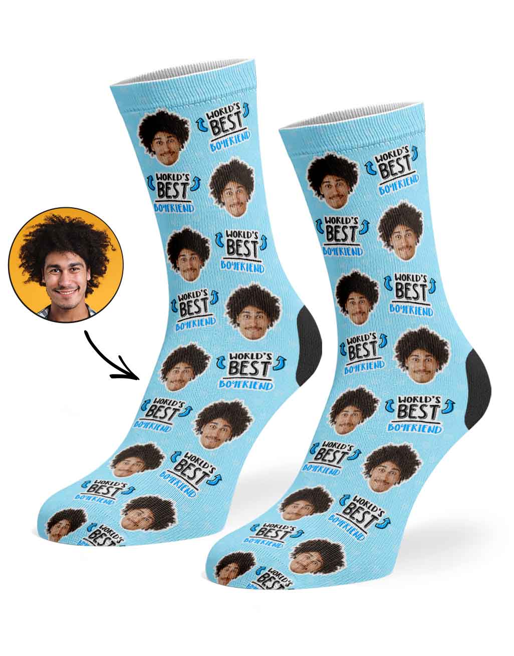 World's Best Boyfriend Socks