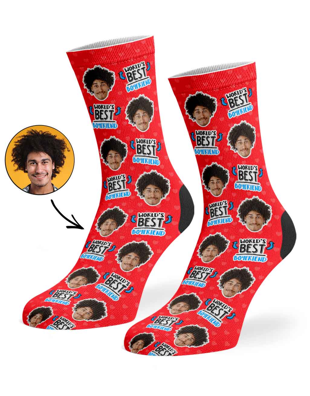 World's Best Boyfriend Socks