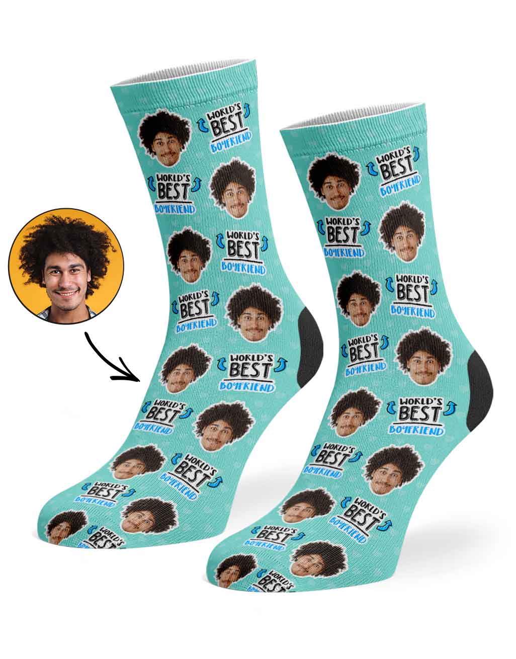 World's Best Boyfriend Socks