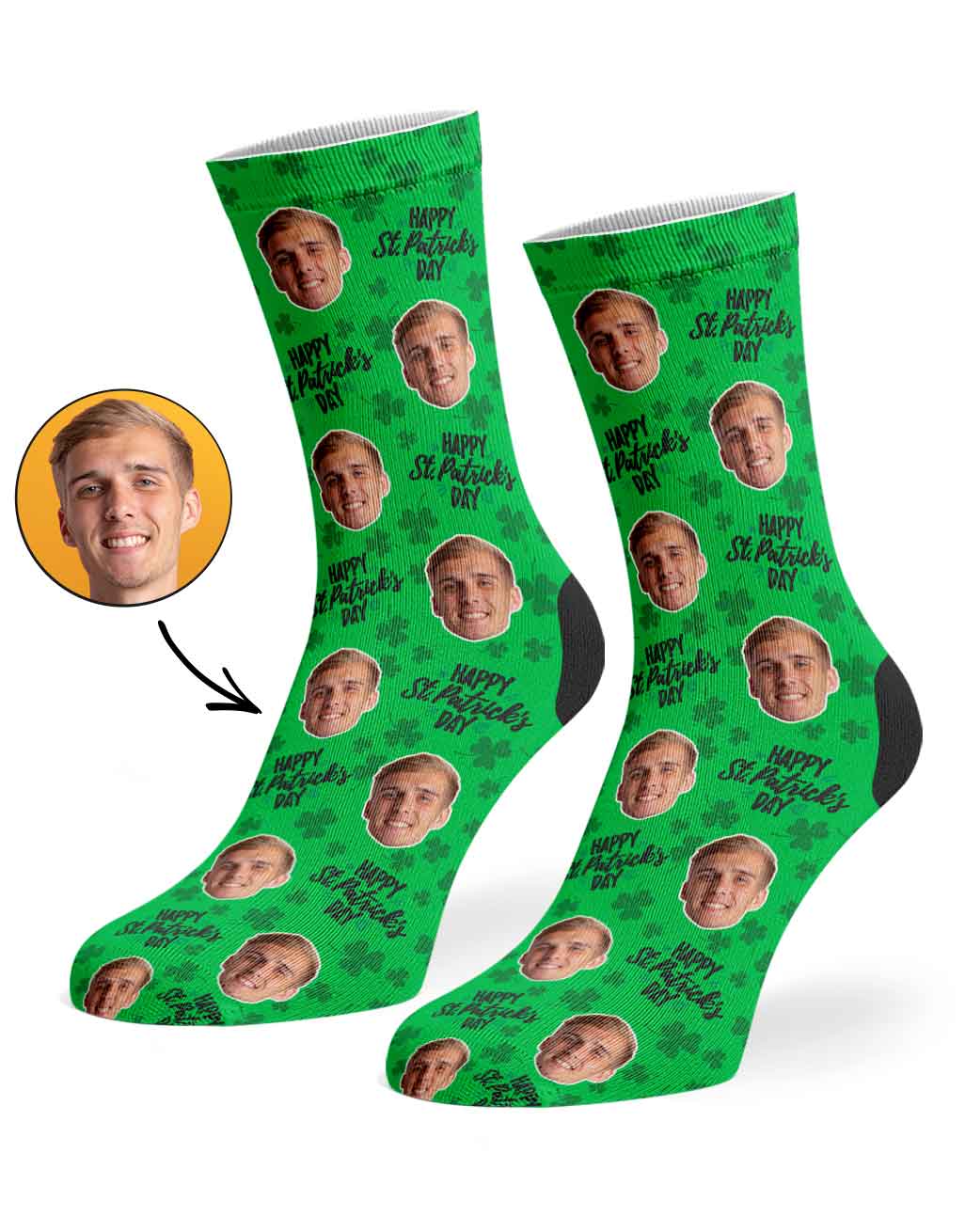 Happy St. Patricks Day Socks