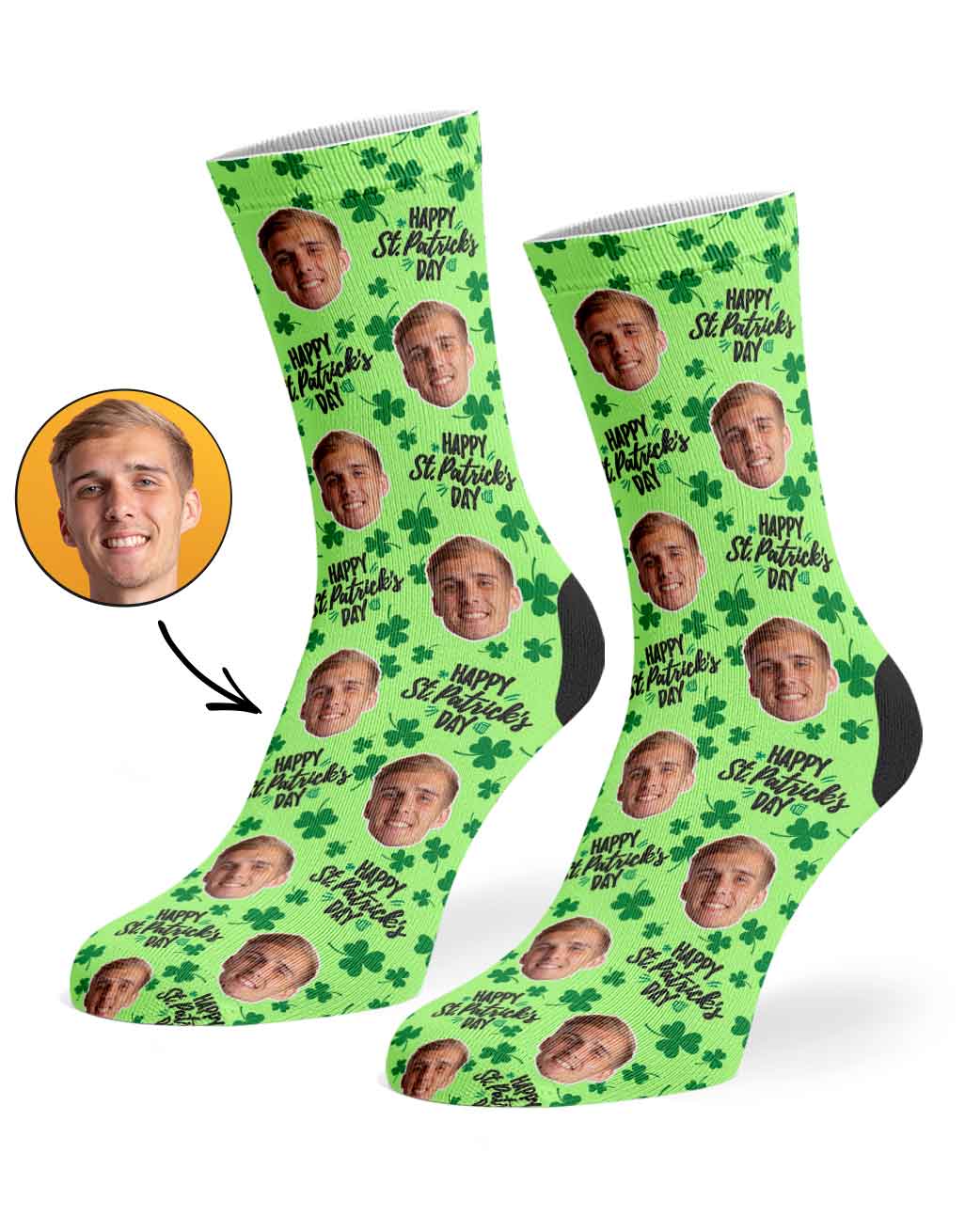 Happy St. Patricks Day Socks