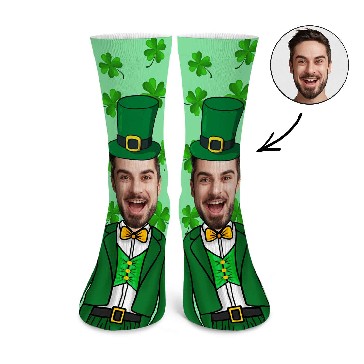 Leprechaun Me Socks