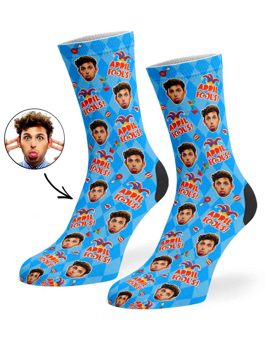 April Fools Socks