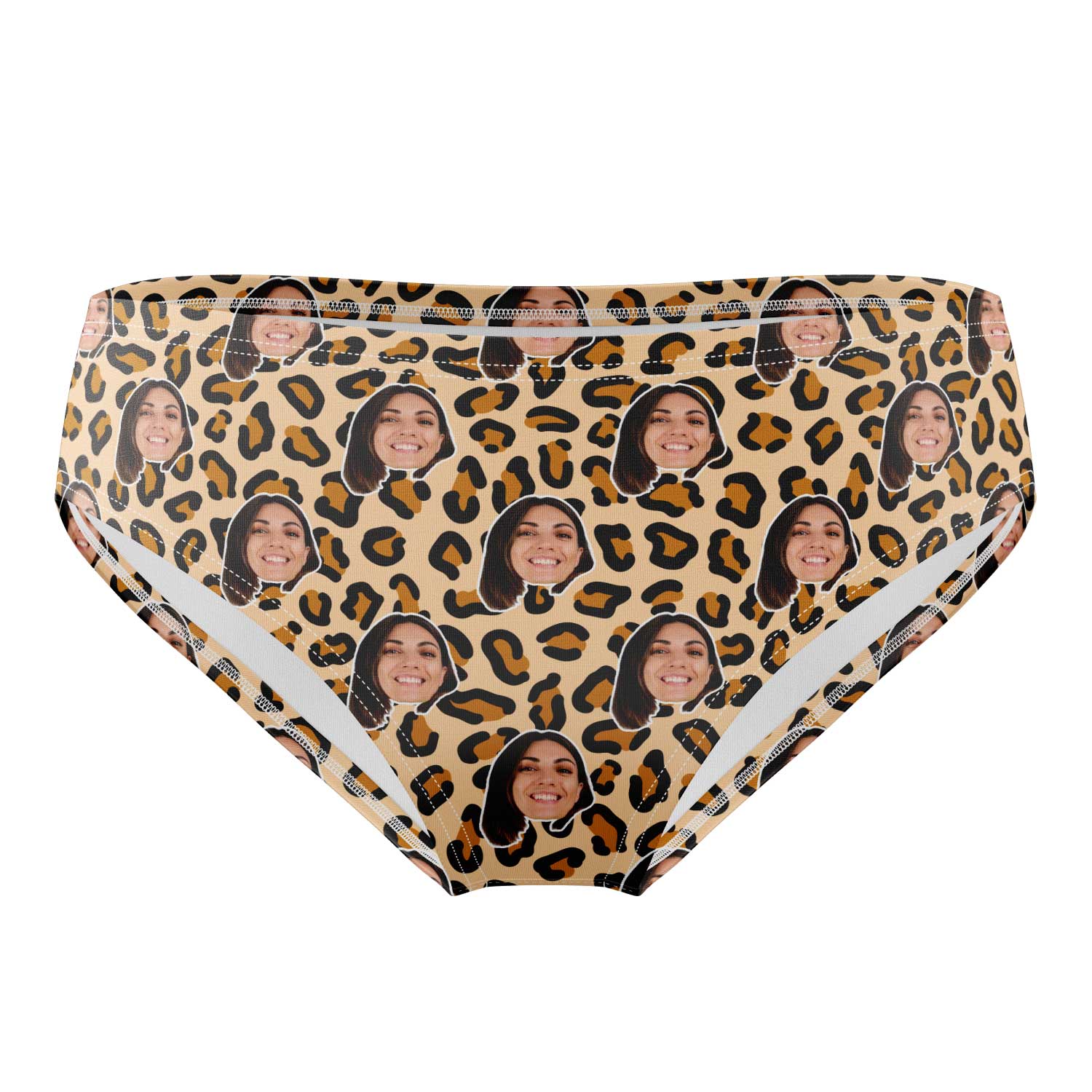 Leopard Custom Swim Trunks