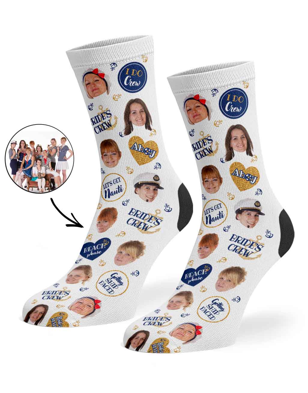 Bride's Crew Sock Set