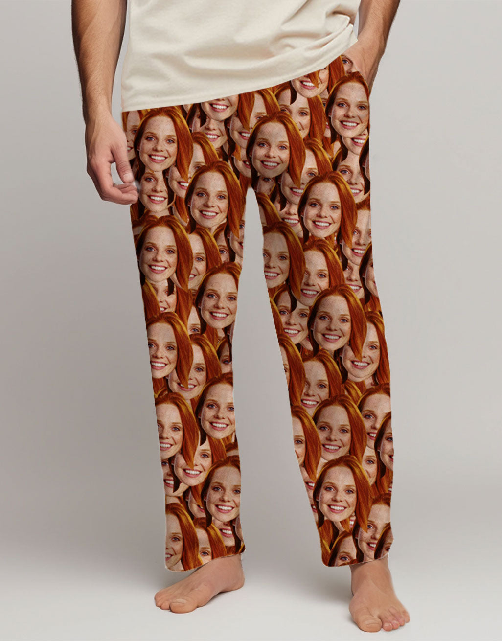 Face Mash Mens Pyjama Bottoms