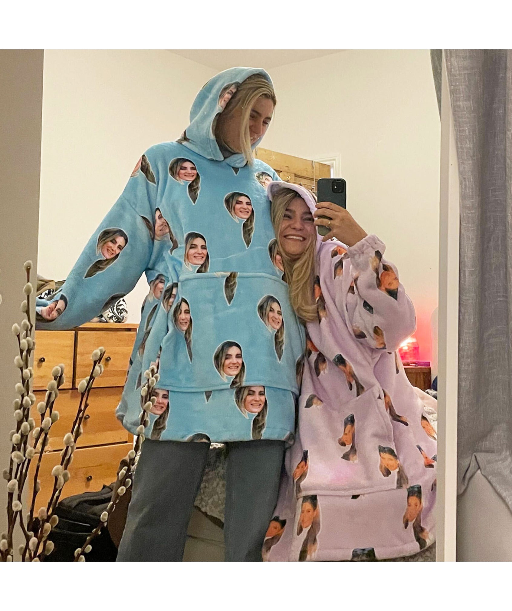 Your Face Hoodie Blanket