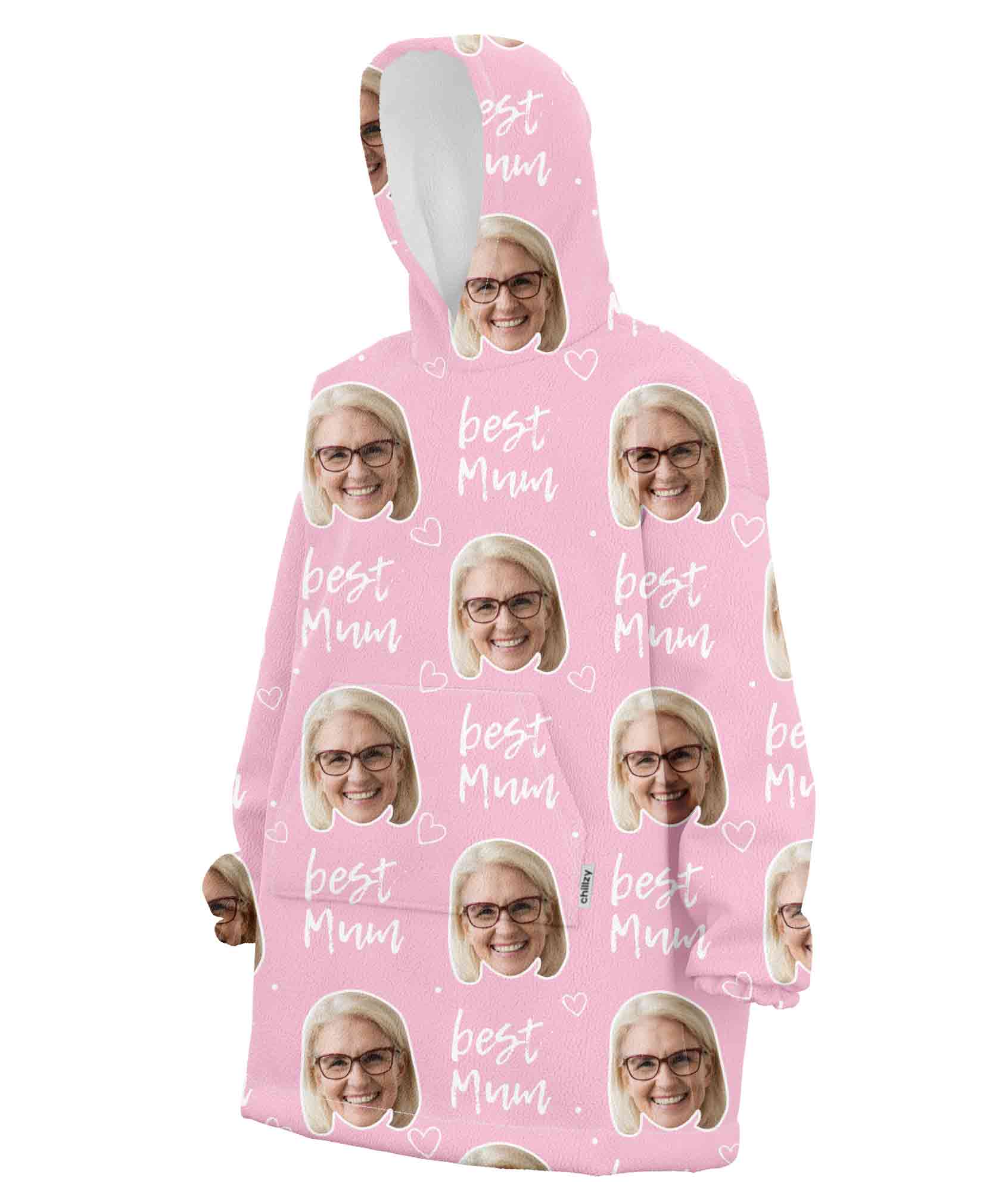 Best Mum Hoodie Blanket