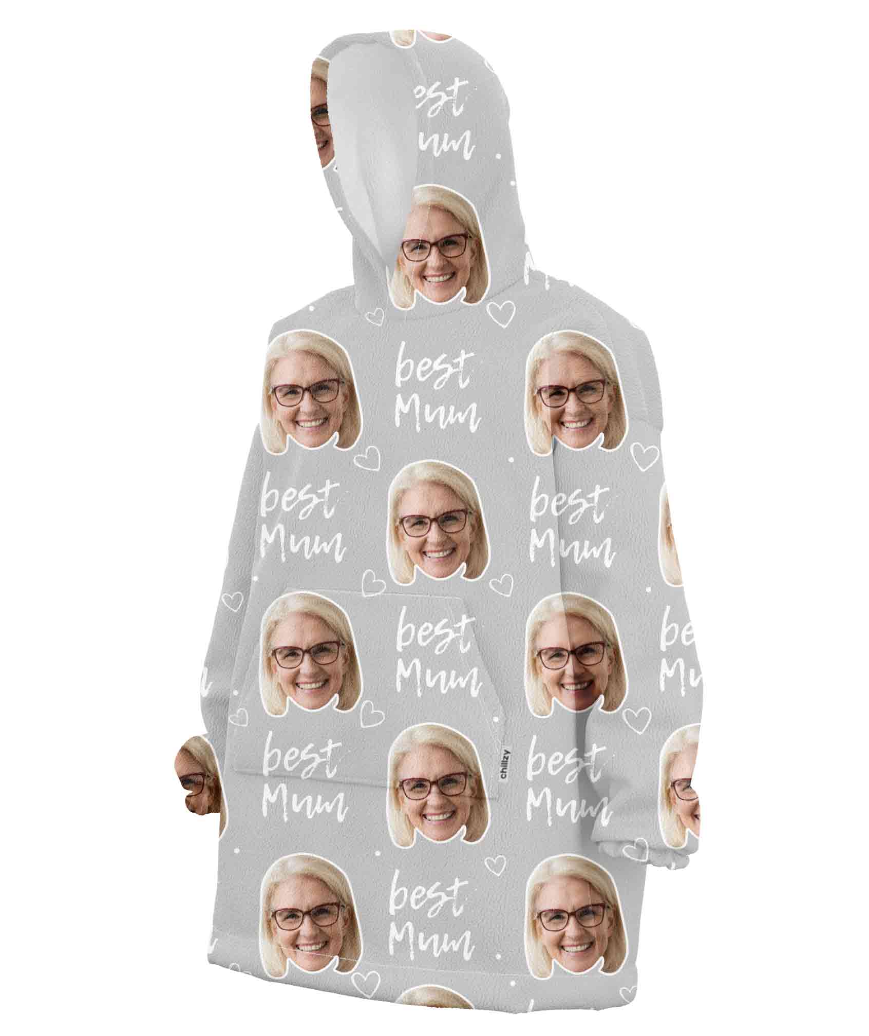 Best Mum Hoodie Blanket