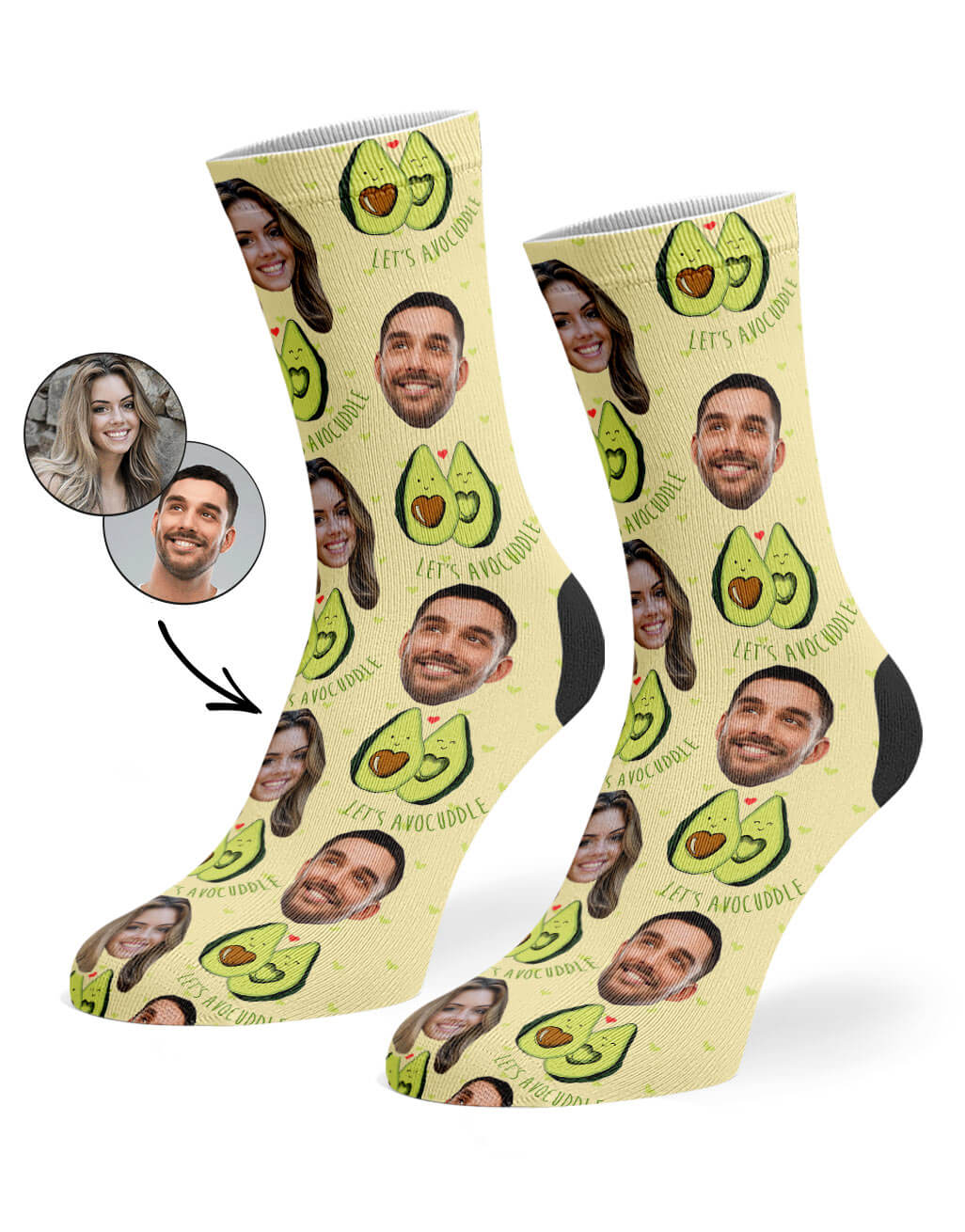 Customised Avocuddle Socks