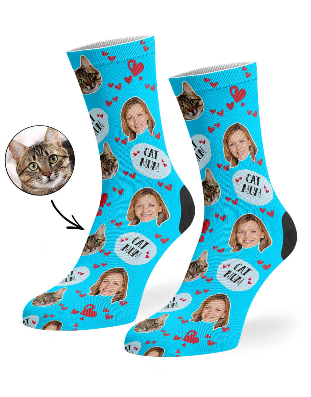 Cat Mum Socks