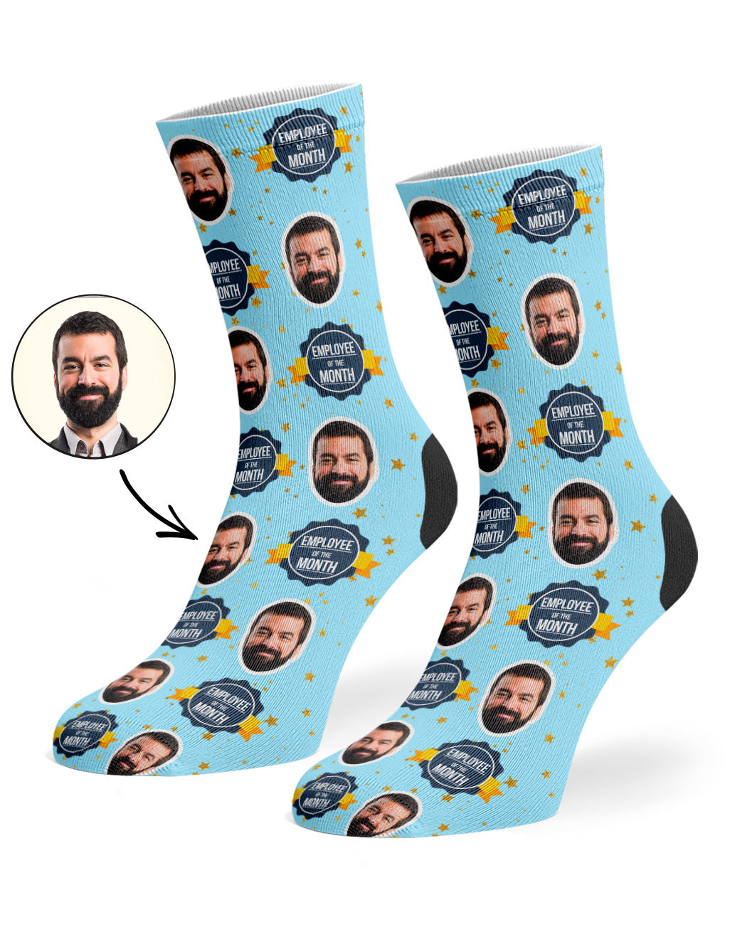 Employee Of The Month Socks Gift