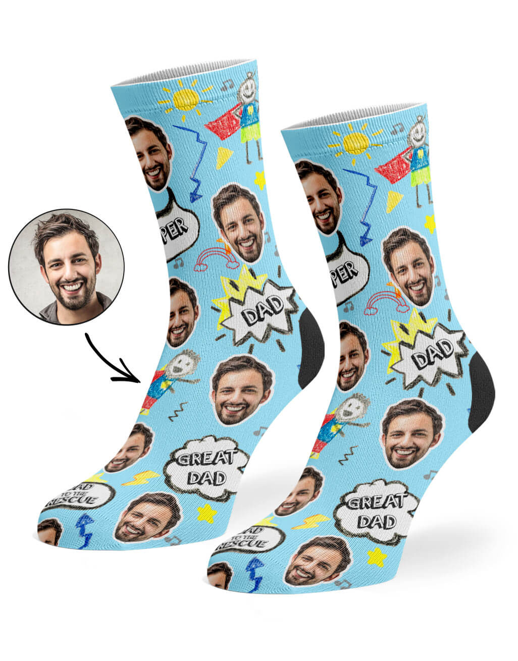 Great Dad Socks Gift