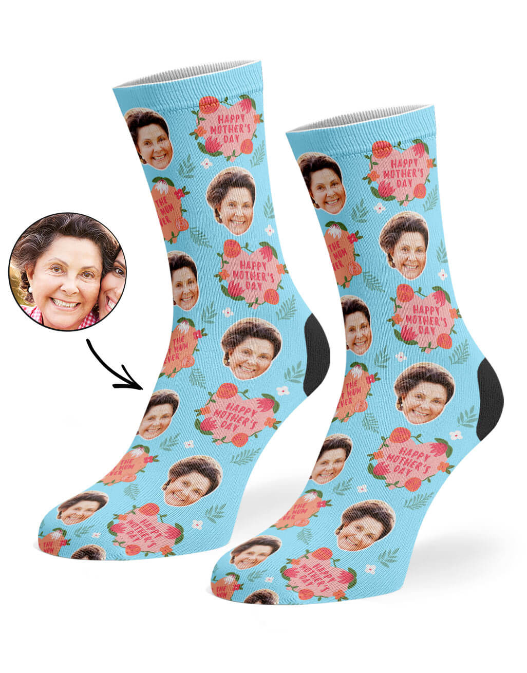 Personalised Happy Mother's Day Socks