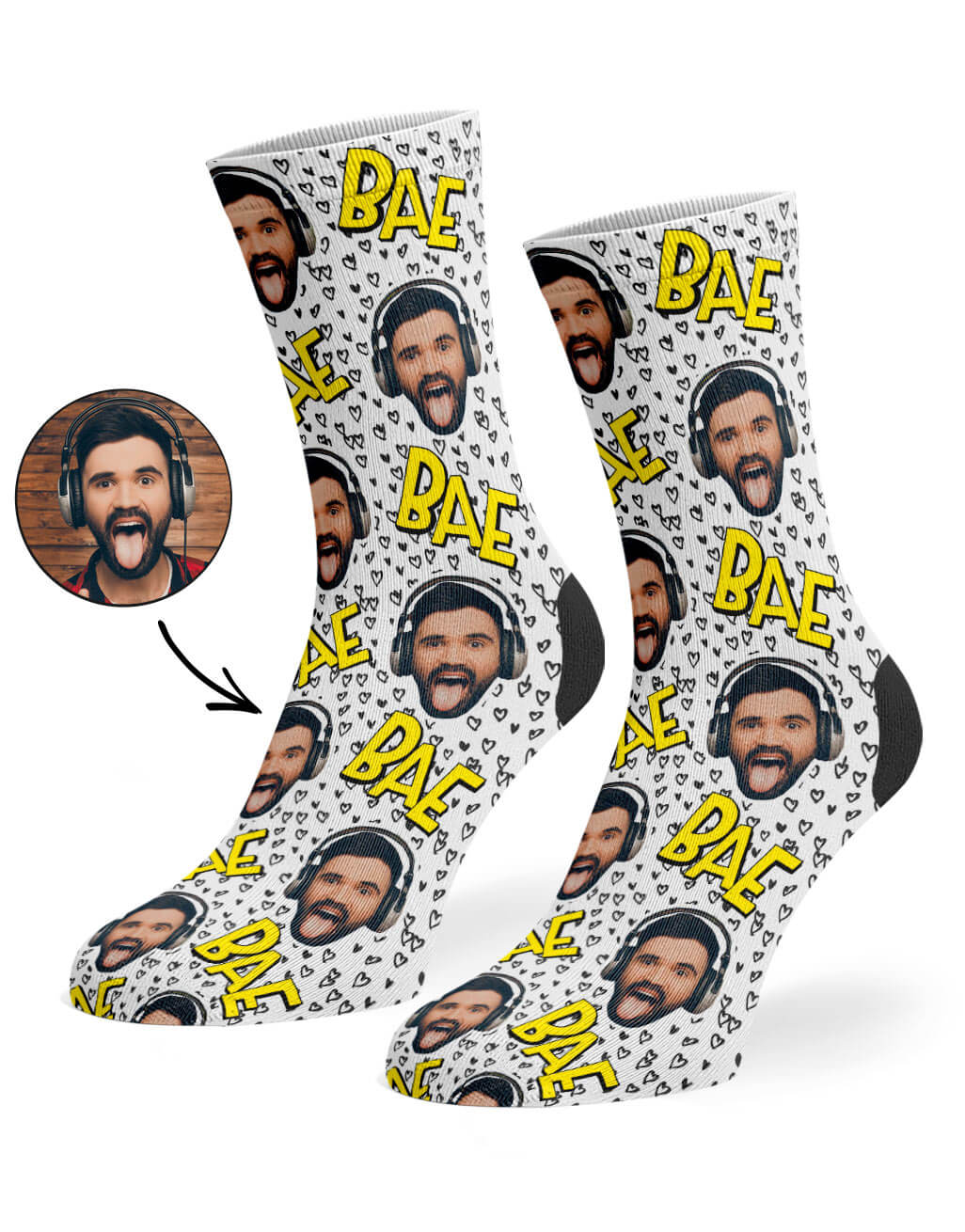 Personalised Bae Socks