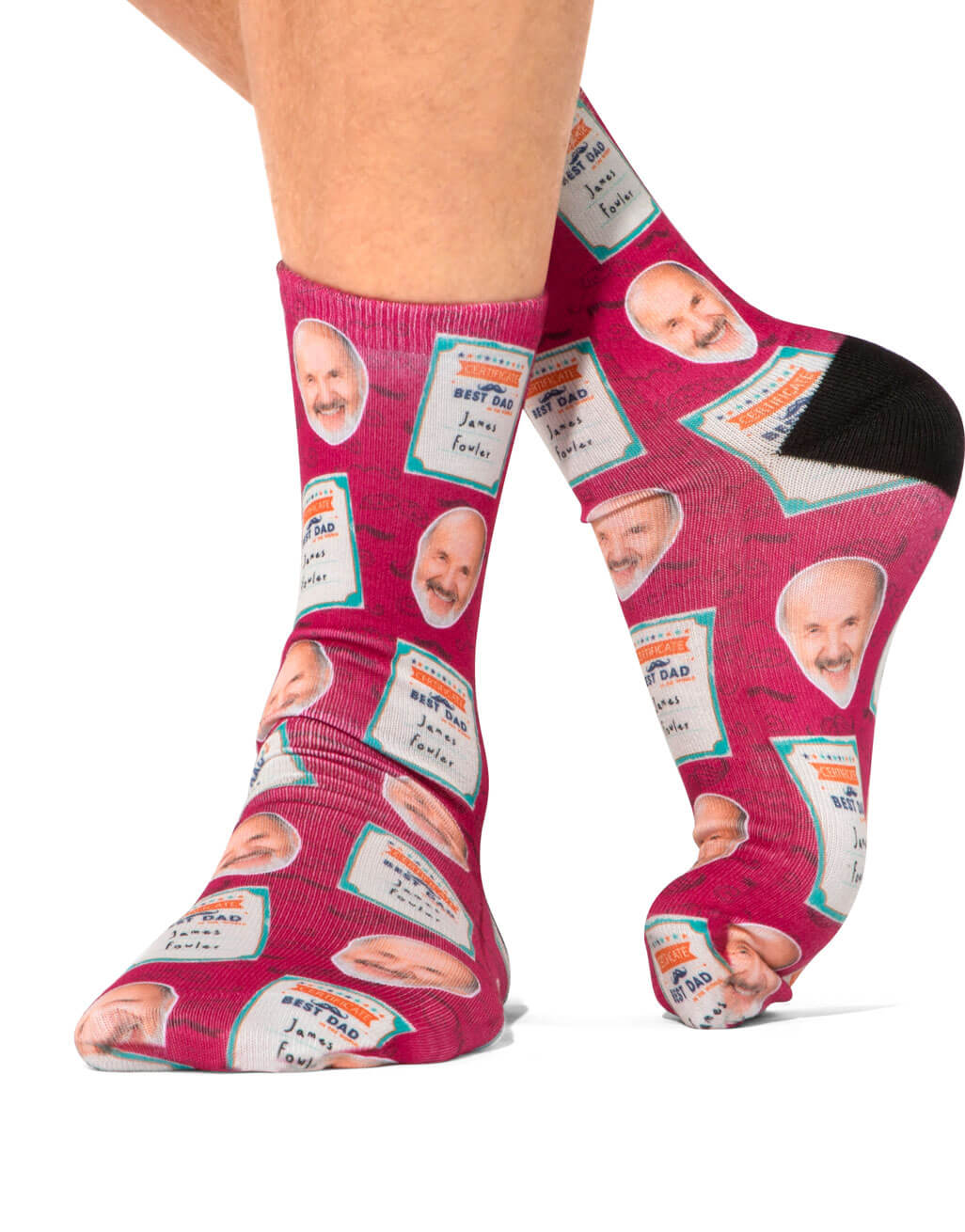 Dad Certificate Socks