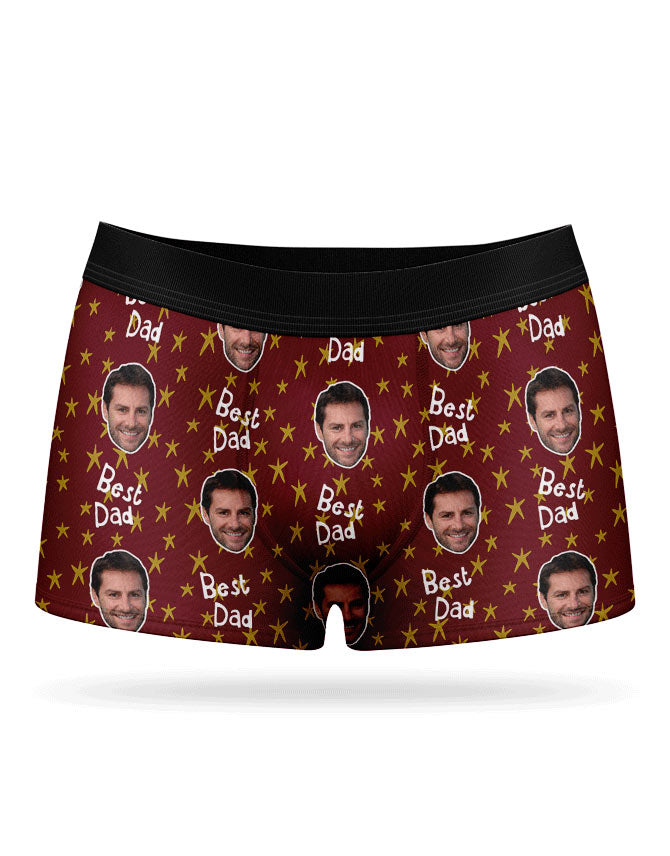 Custom Best Star Dad Boxers