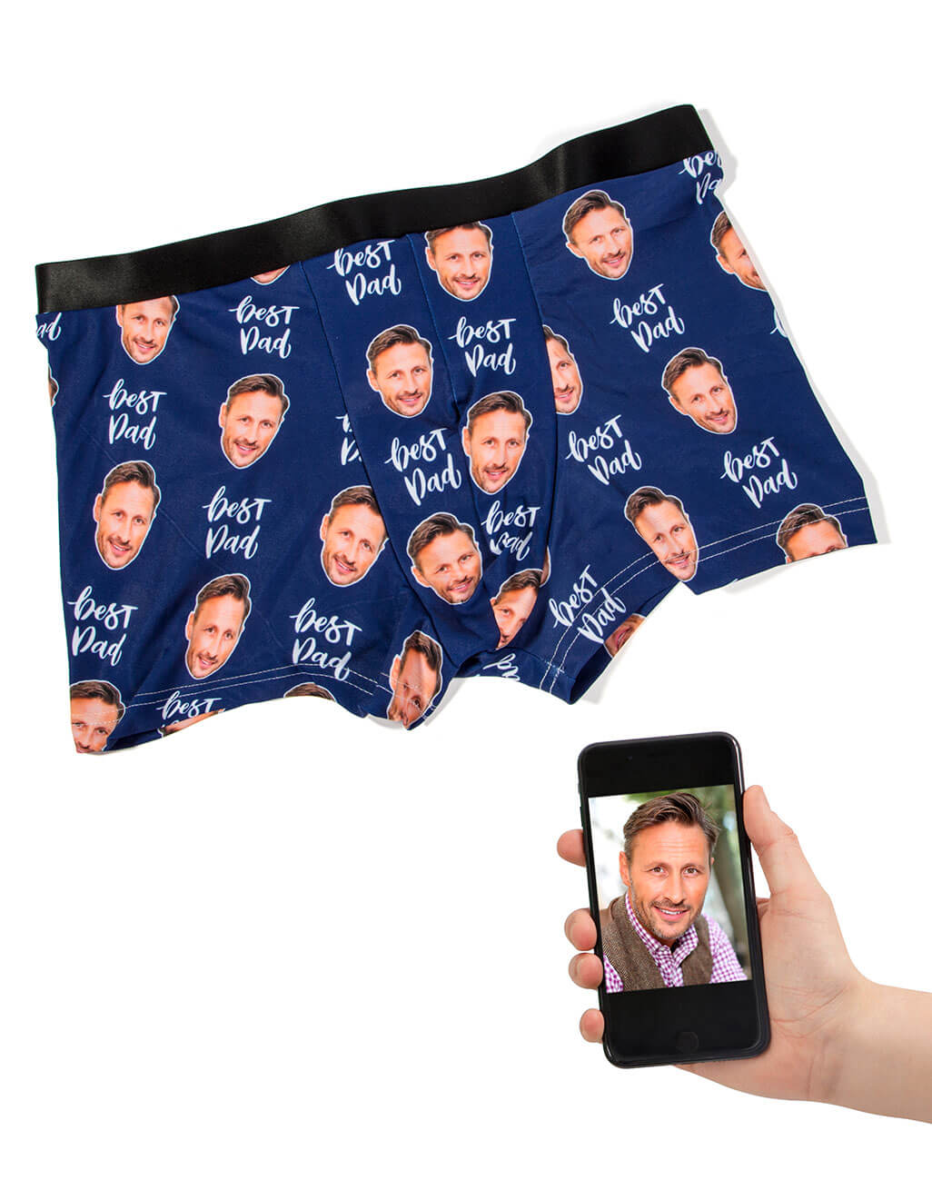 Best Dad Photo Boxers