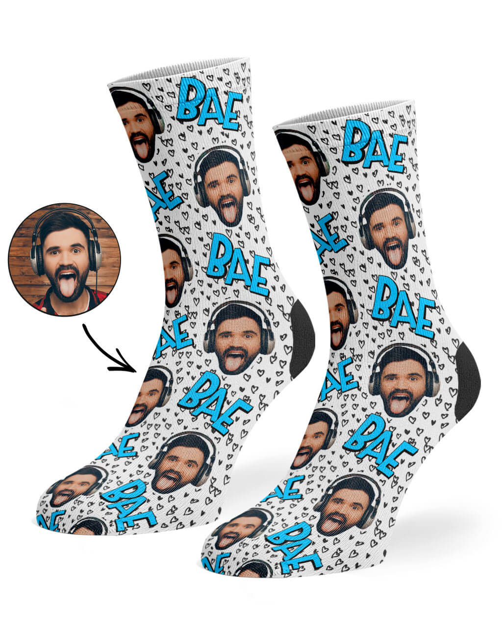 Bae Face Socks