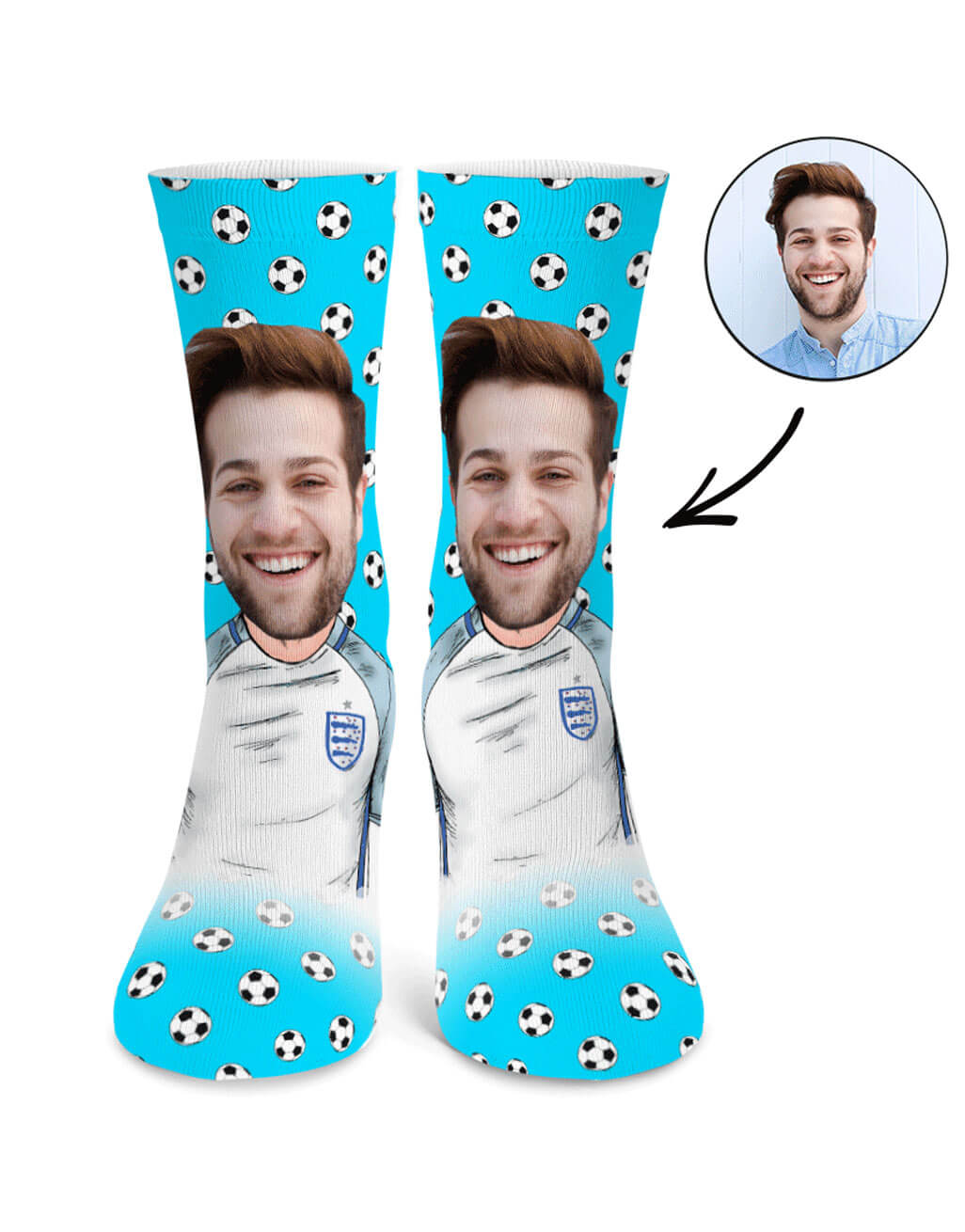 Custom Football Player Socks