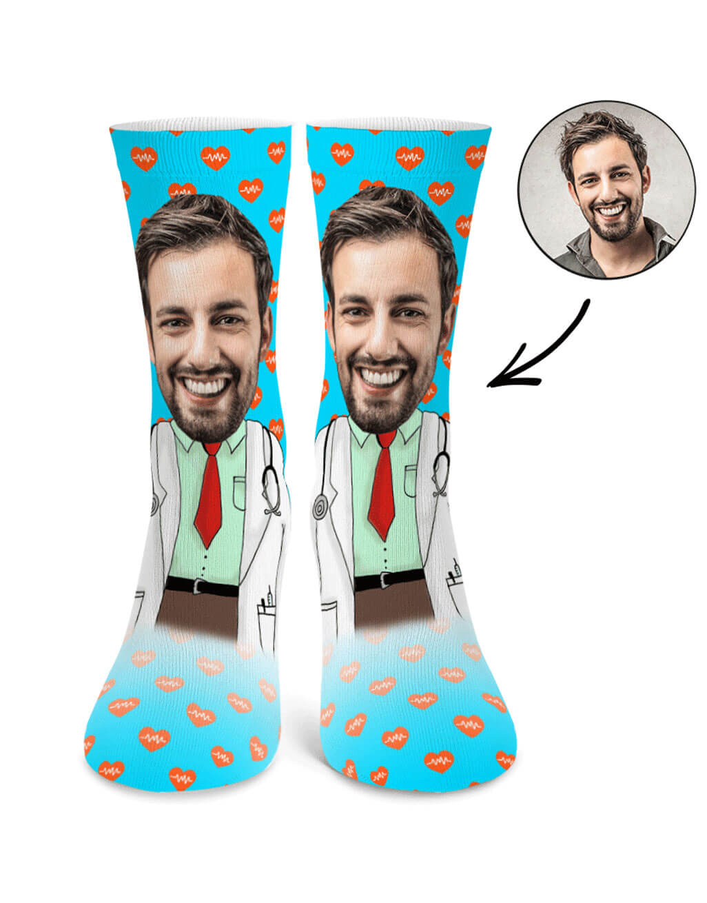 Personalised Socks For Doctor