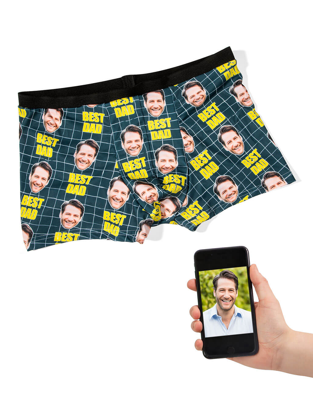 Best Dad Personalised Boxers