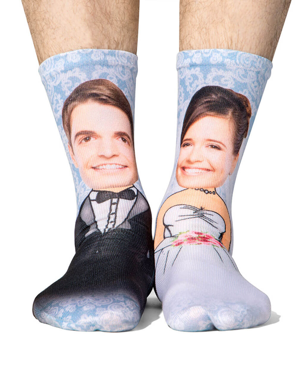 Bride & Groom Me Personalised Socks