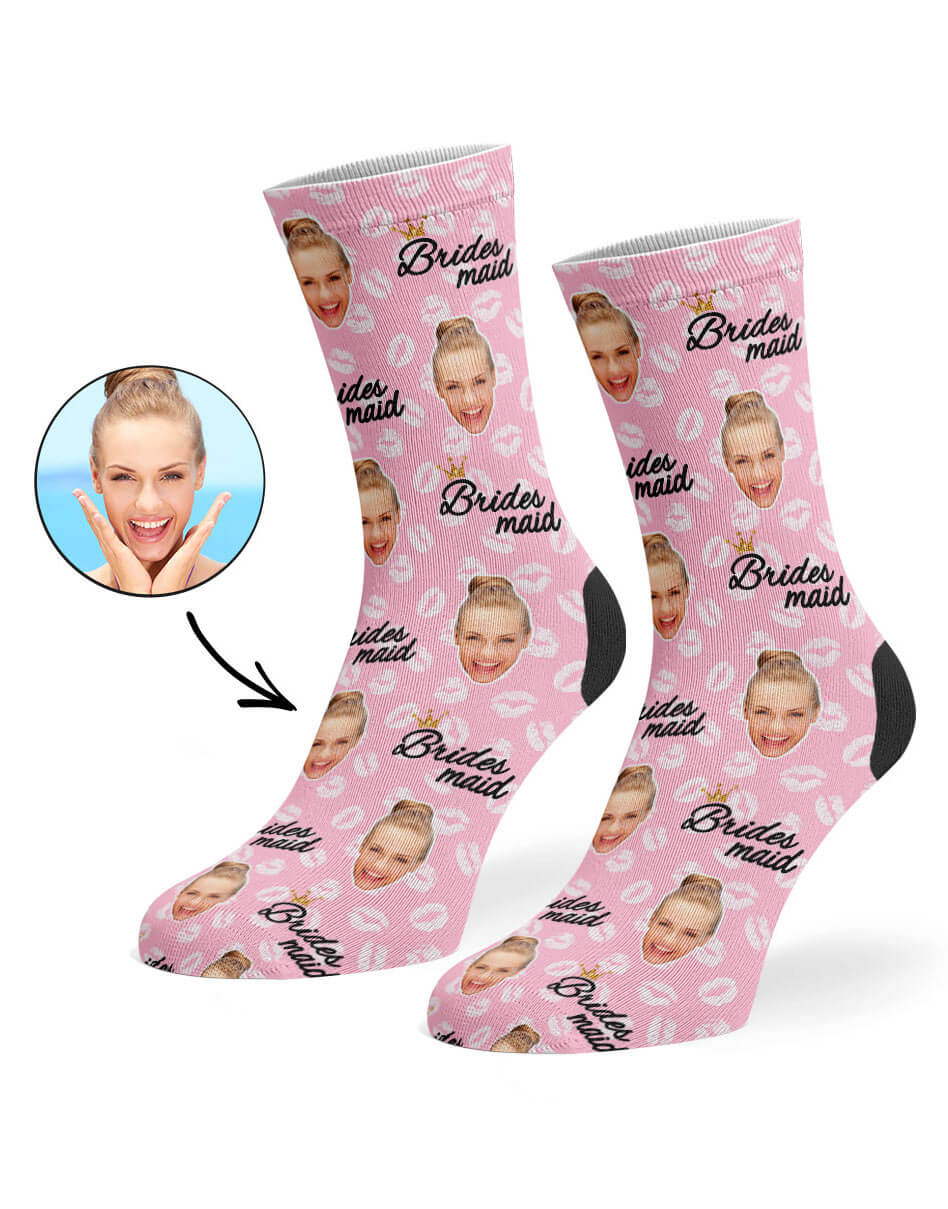 Personalised Bridesmaid Socks