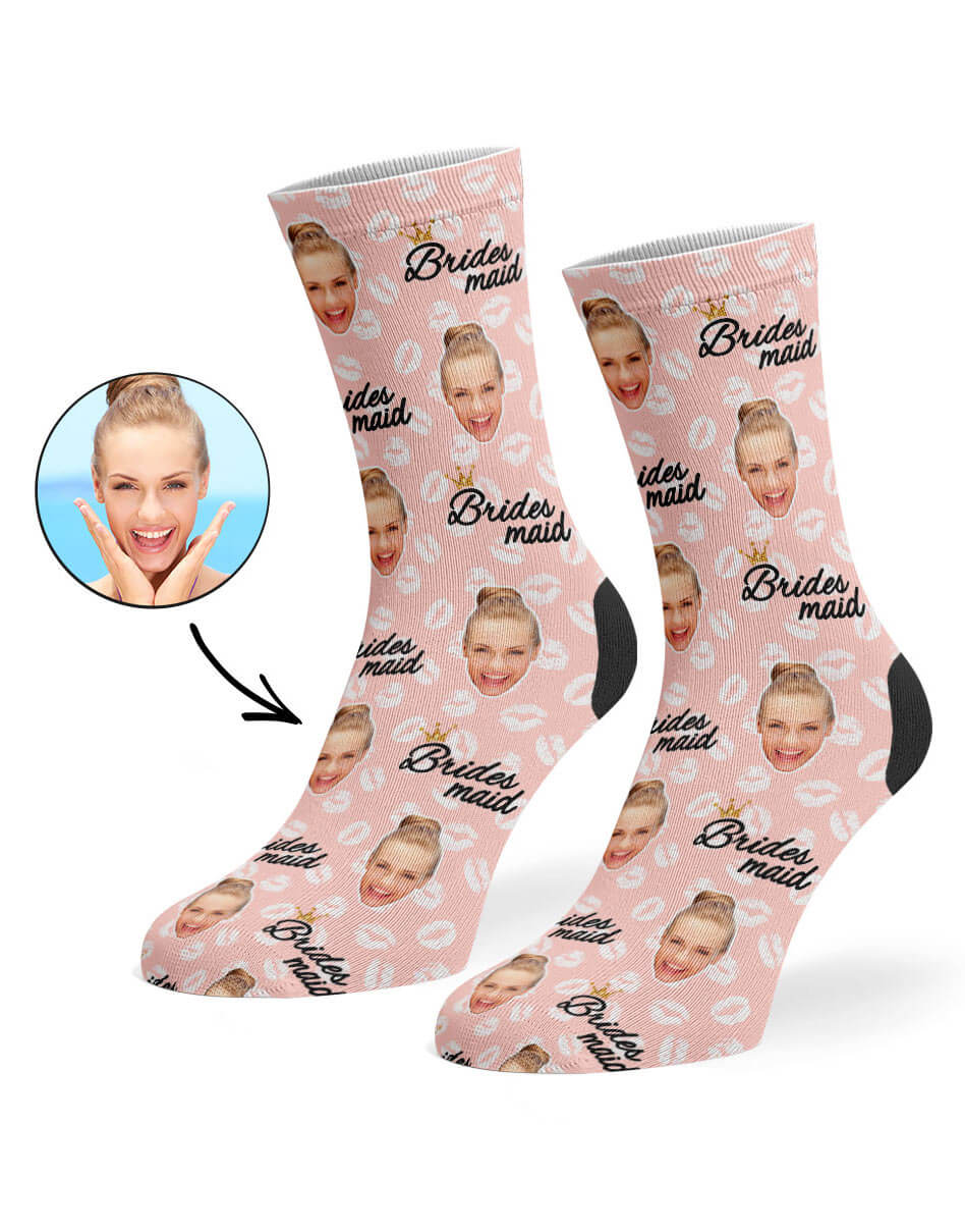 Personalised Bridesmaid Socks