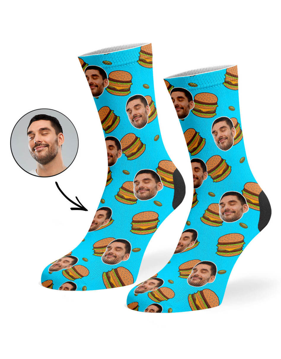 Customised Burger Socks