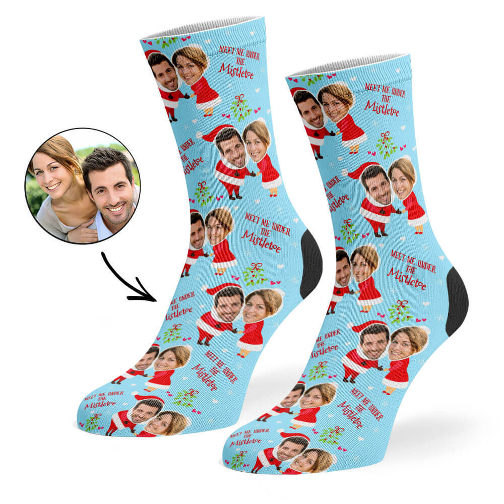 Personalised Mr & Mrs Claus Socks