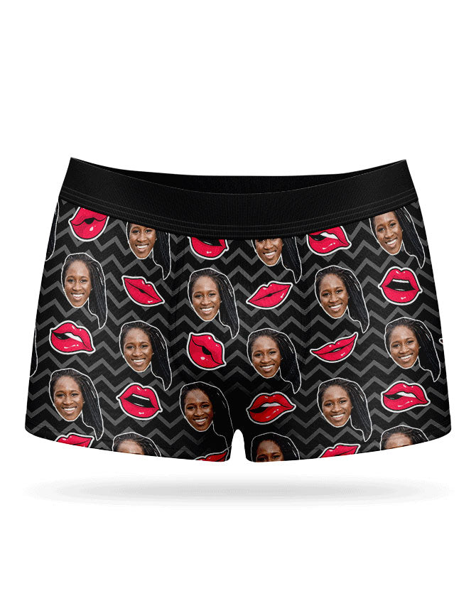 Comic Lips Photo Boxers