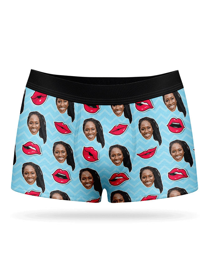 Unique Comic Lips Boxer Shorts