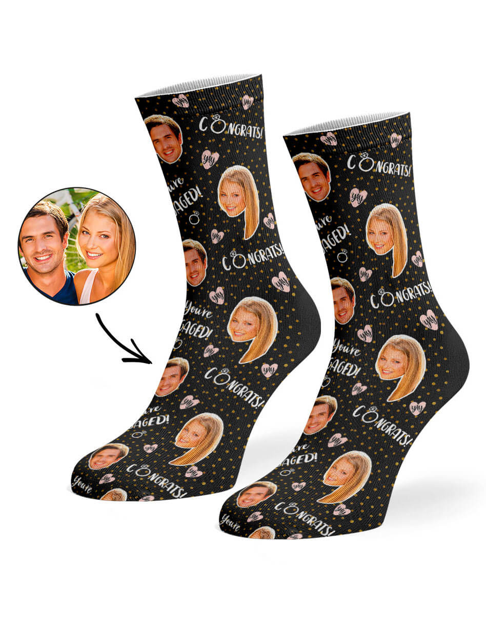 Congrats! Personalised Socks