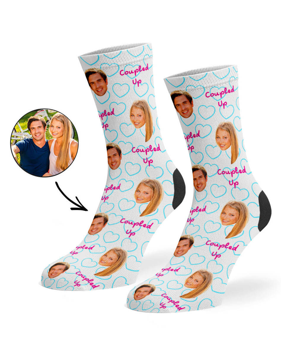 Coupled Up Personalised Socks