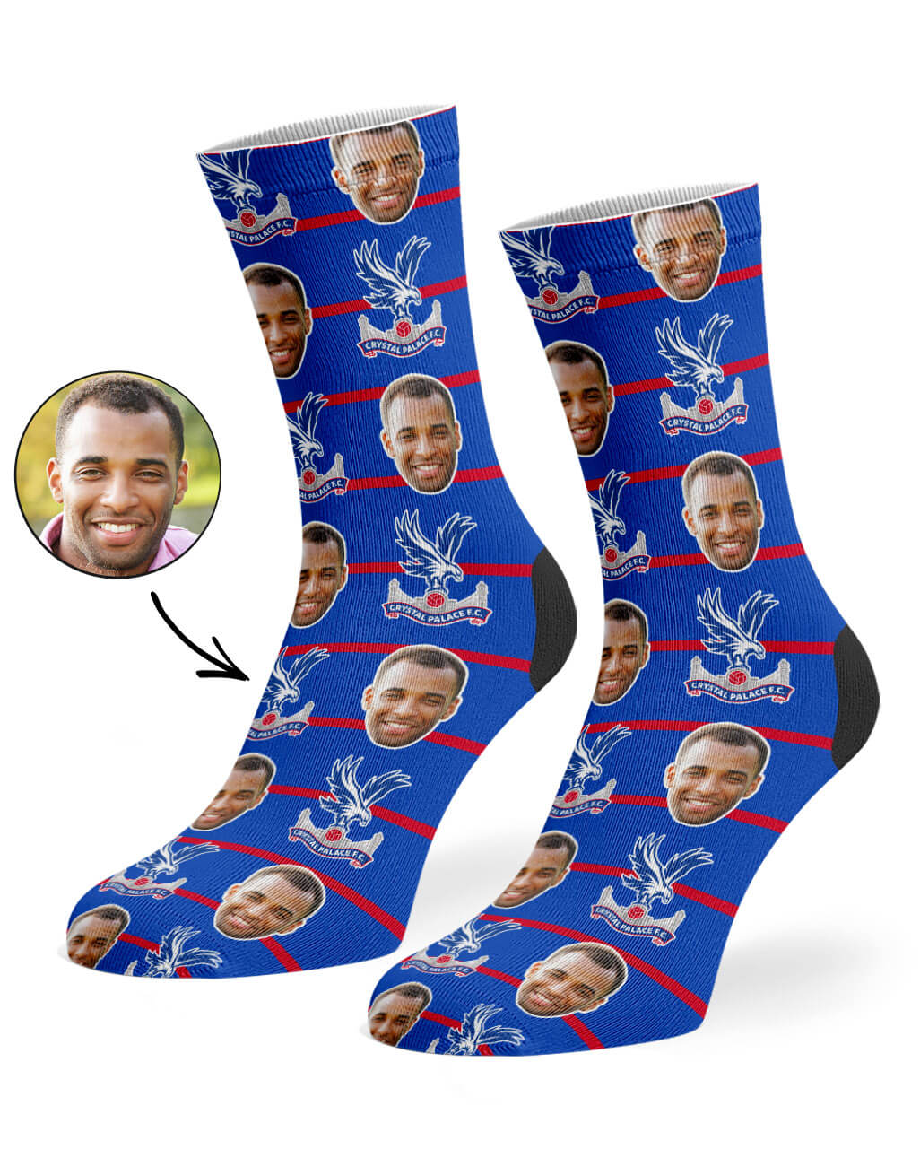 Personalised Crystal Palace Socks